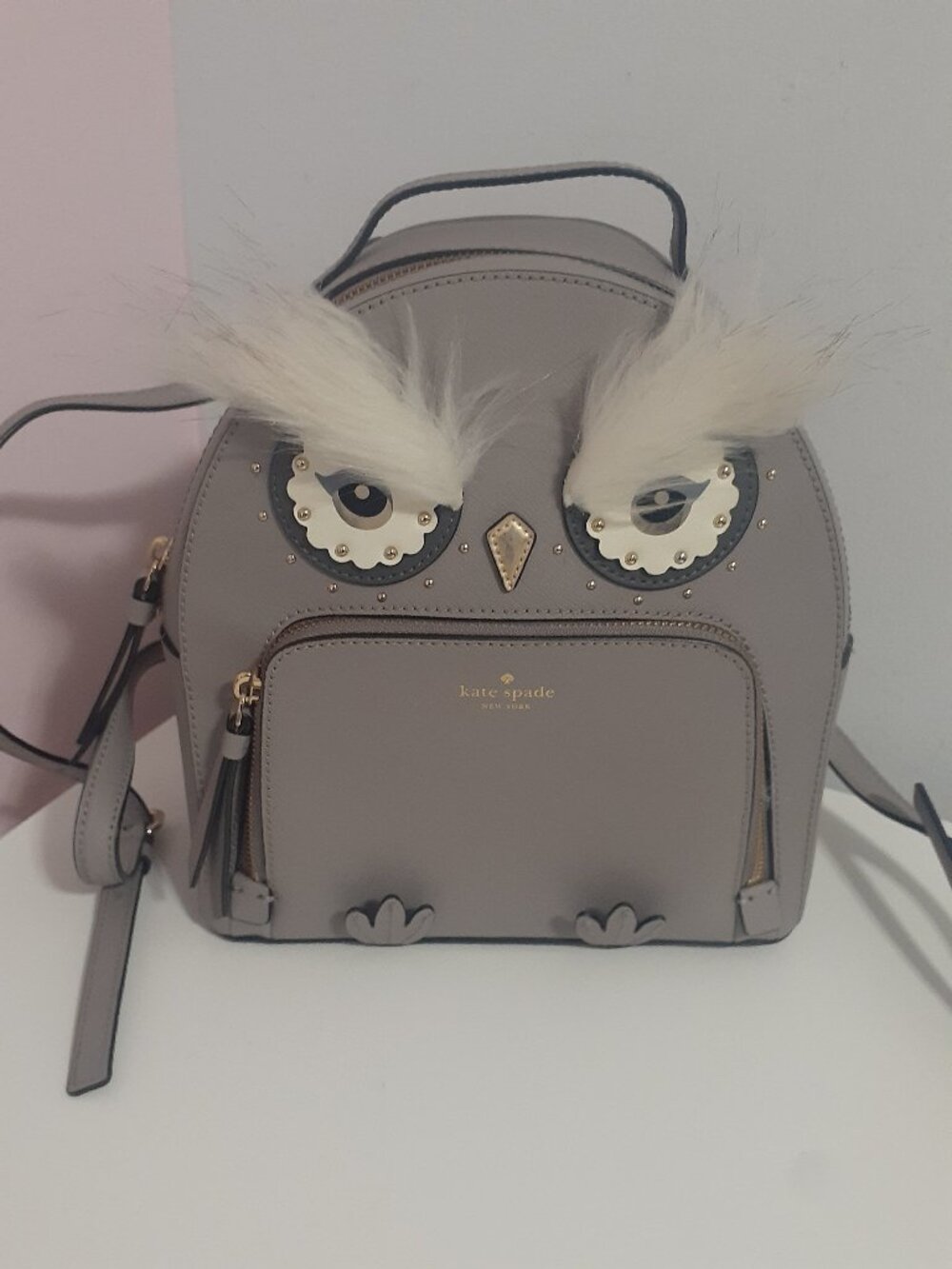Kate Spade Owl Backpack (Damaged)